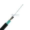 Cable Wholesale colored unitube 12 core armored fibre cable with steel tape and stranded steel wire GYXTS